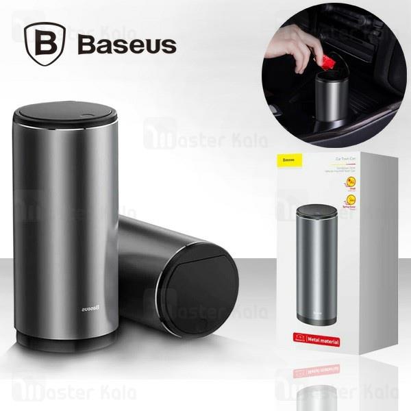 سطل زباله بیسوس Baseus Car Trash Can Gentleman CRLJT-0G کوچک و مناسب اتومبیل و میز